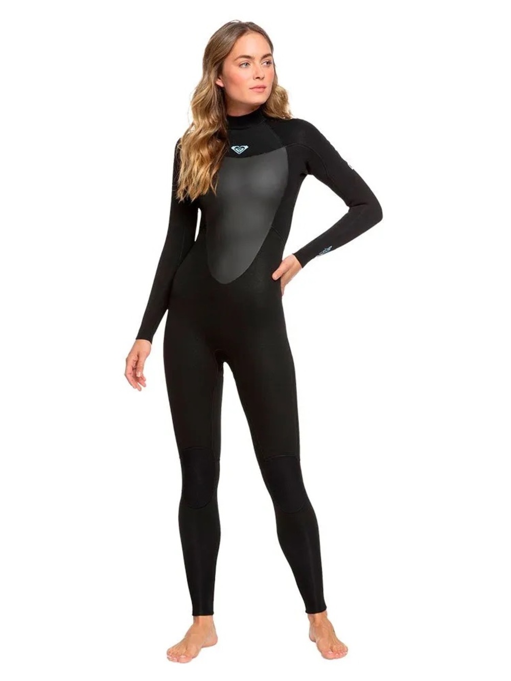 Roxy Women's Full Wetsuit 3/2mm Prologue Back Zip Suit in Size 6